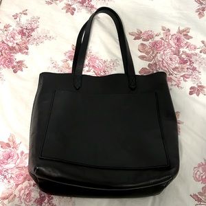 Madewell Medium Transport Tote Black